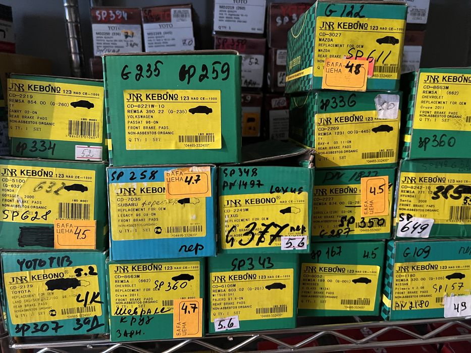 Тормозные колодки оптом!