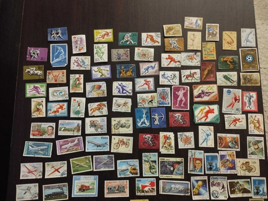 Пощенски Марки (стари - различни видове) Филателия