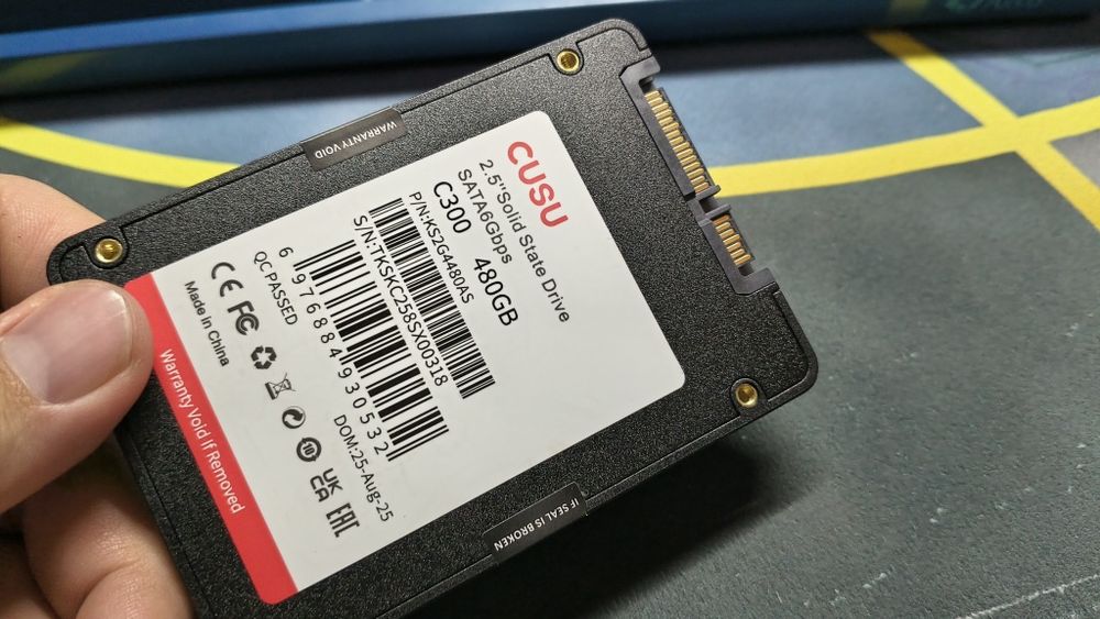 Продам SATA SSD CUSU 480gb
