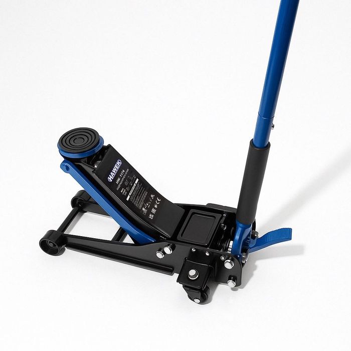 Профи Нископрофилен крик крокодил  3,5 тона с педал  75 - 510 ММ HAWEK