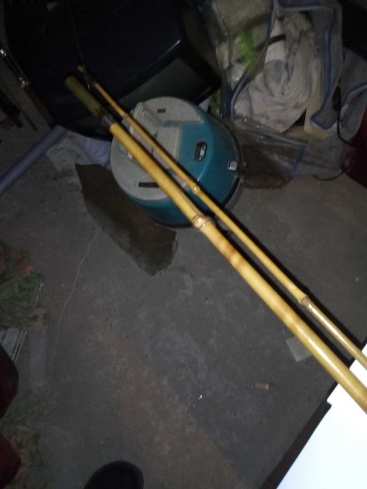 Риболовна пръчка/бамбучка/ + телескоп