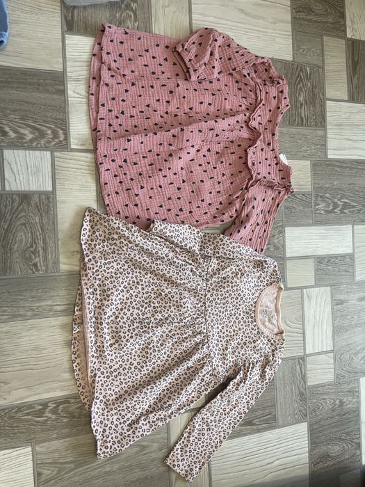 Пакет одежды  на девочку 80-86