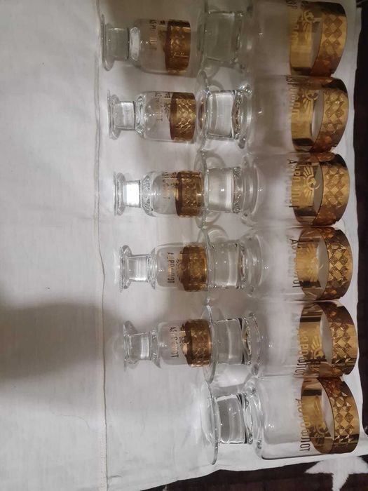 Набор рюмок 6 маленьких, 6 больших