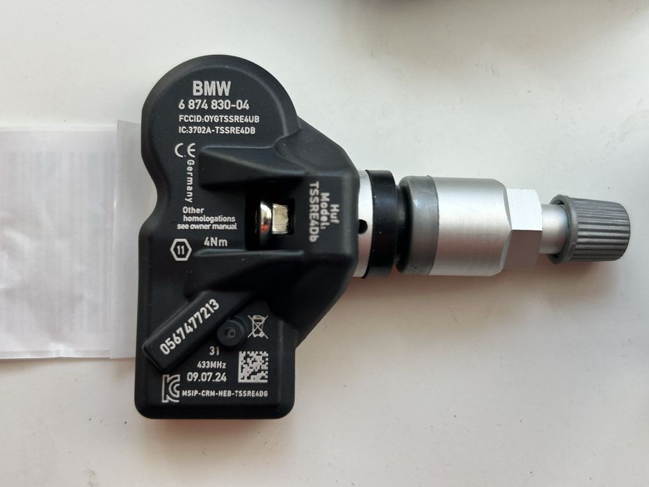 Set 4 Senzori Presiune Roti TPMS 433MHz BMW Seria 2 3 4 5 6 7 X MINI