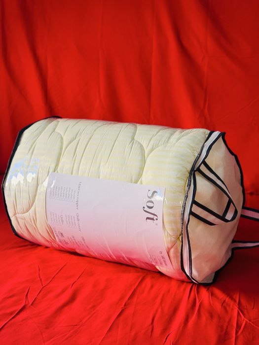 Матрас топпер с бортик 185*205см  8 см