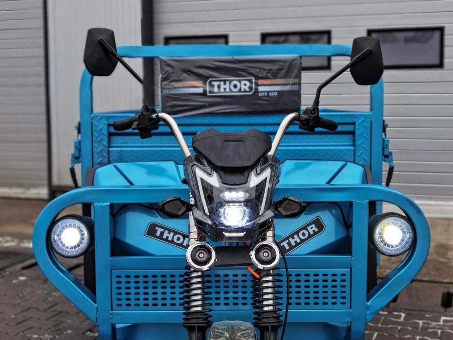 Triciclu electric puternic 1500 W THOR MEGA nou Agramix