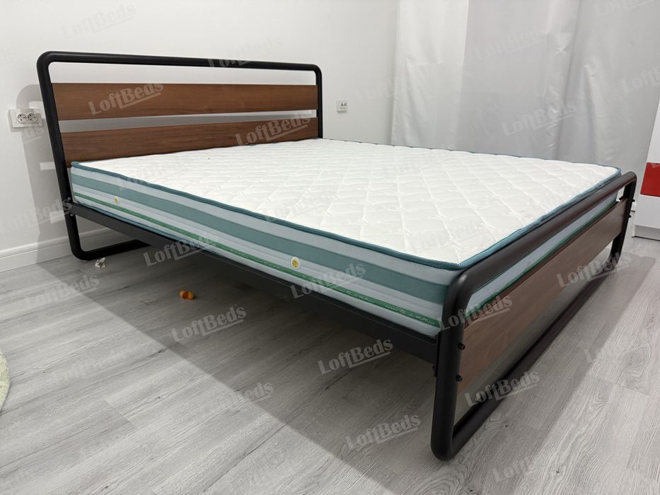 Односпальная и Двуспальная кровать ВЕЛИКИЙ, Temir divan loft