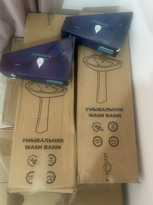 умывальник 2 с раковинам