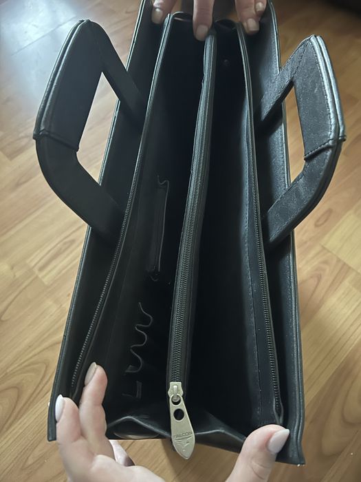 Кожена бизнес чанта Falcon