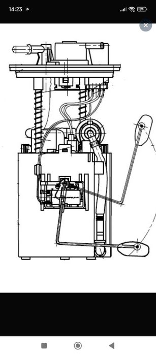 Бензонасос на кия цератата