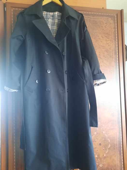 Плащ черный новый 46-48р