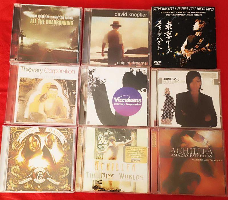 CD оригинални и лицензиони рок, поп, електроника и джаз като нови.