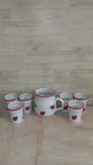 serviciu de ceai din portelan