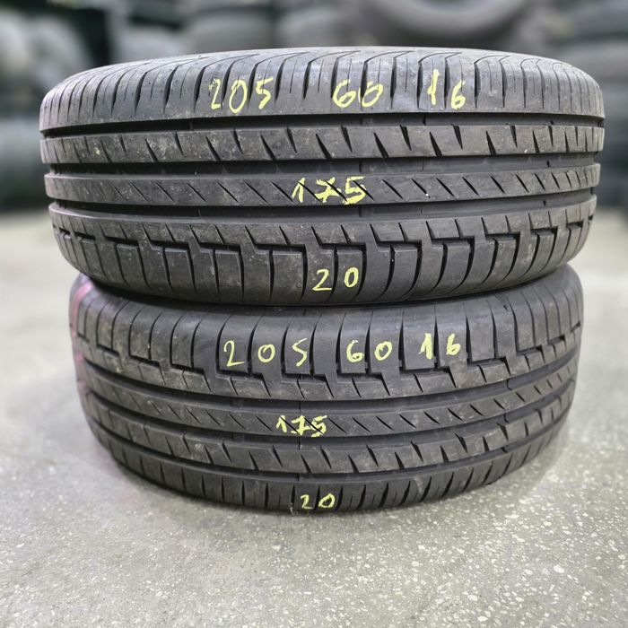 2x 205/60/16 VARA CONTINENTAL 2020 Stare ca noi