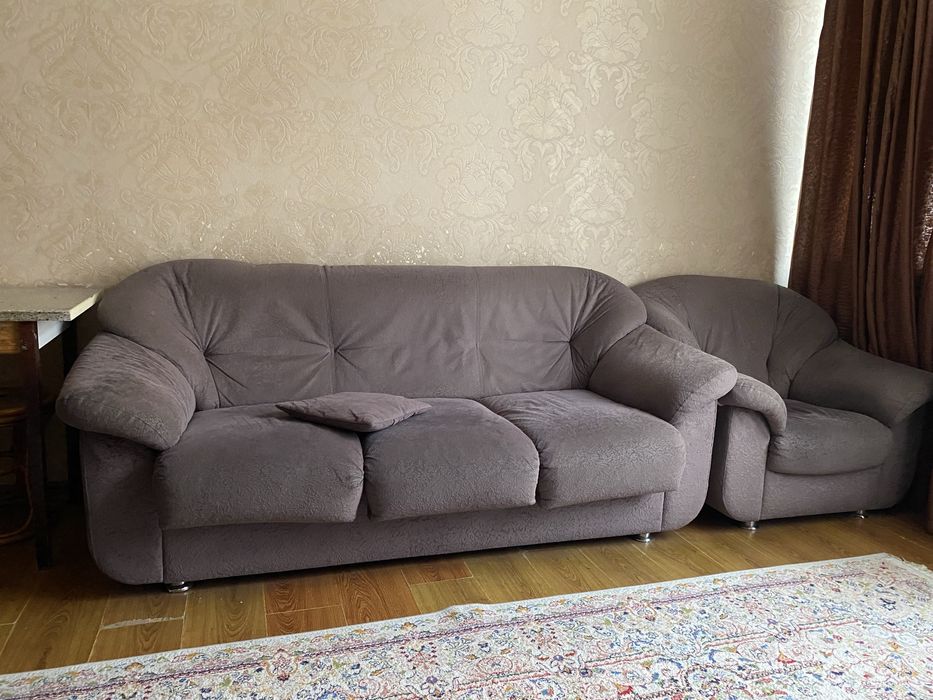 Диван , кресло б/у