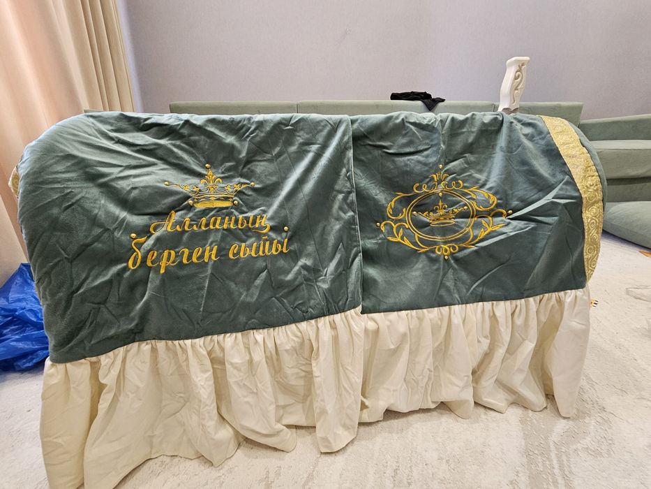 Жиналмалы бесік, барлық жабдықтарымен