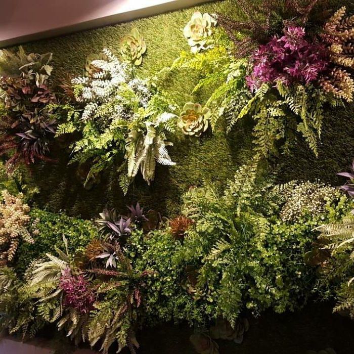 Искусственный озеленение растения, мох, цветы суний гуллар оформление