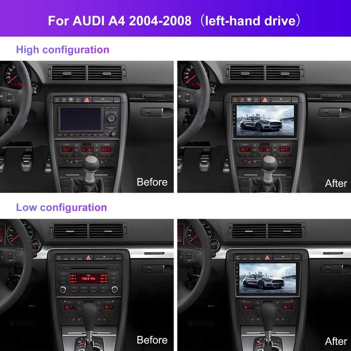 Navigatie Audi A4 2004-2008