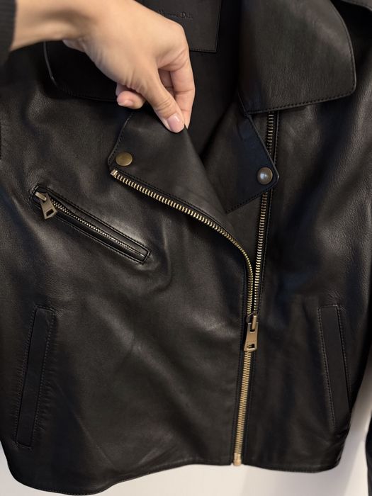 Massimo Dutti яке естествена кожа
