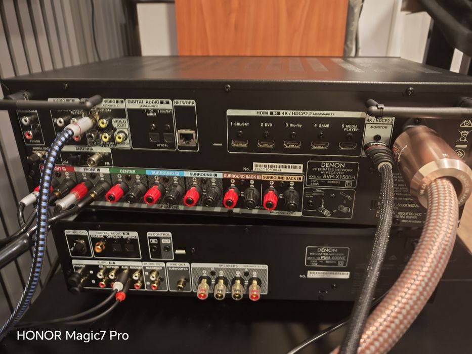AV Receiver Denon AVR-X1500H Dolby Atmos 7.2