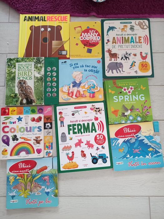 Lot carti copii mici