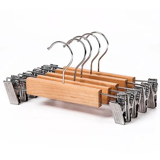 Вешалка для одежды для брюк, юбок, верхней плечики с зажимом 1b