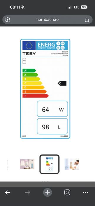 Boiler termoelectric
