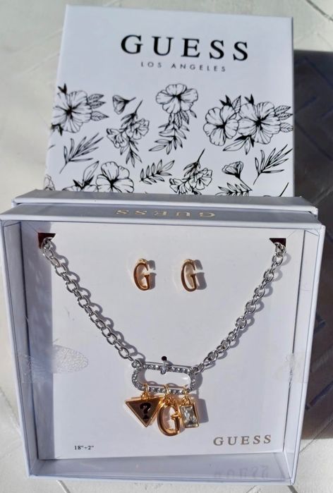 Guess нови, оригиналсни бижута с подаръчна кутийка