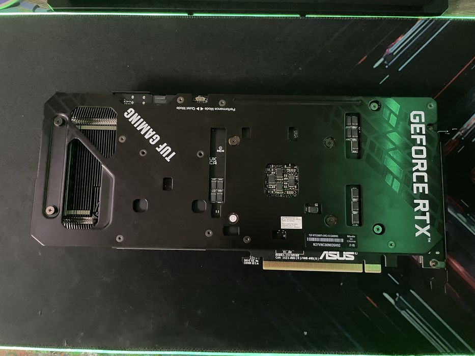 Видео карти ASUS TUF-RTX3060TI-O8G-V2