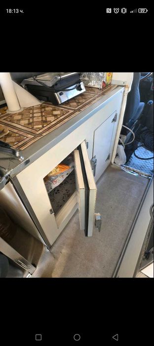 Кемпер за бърза закуска скара готов бизнес