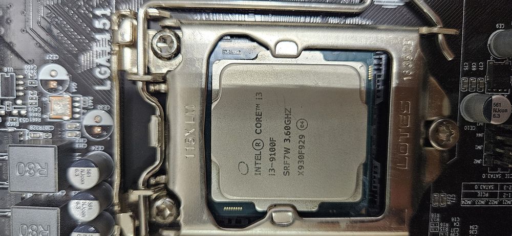 Продам сборку i3-9100f