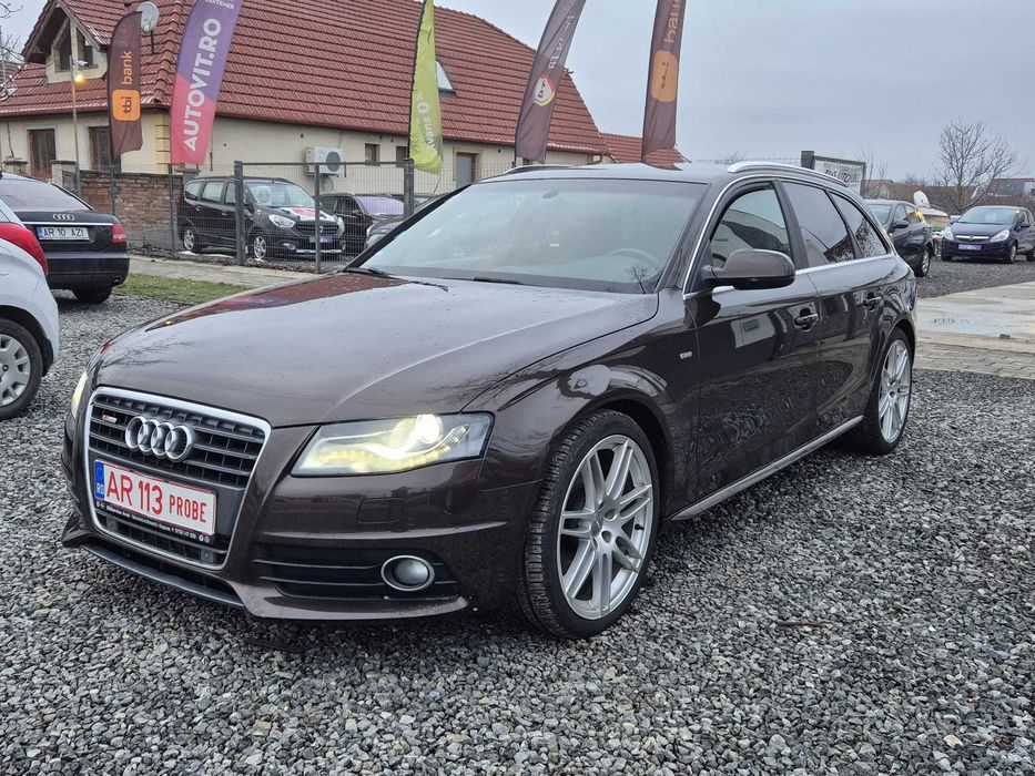 Audi A4B8 S-LINE x3 cu distributia pe lant schimbata, import GERMANIA
