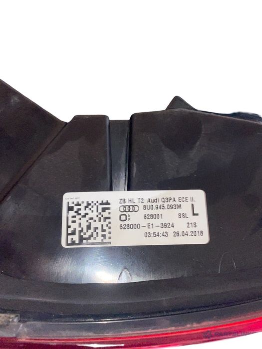 Stop Stanga Spate Audi Q3 2015 - 2018