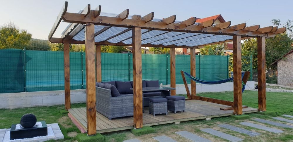 Pergola lemn pin nordic