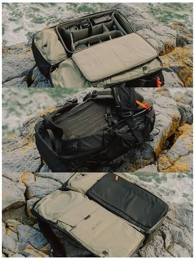 Фото раница за преходи Pgytech OnePro Flex 50L + Camera Insert L