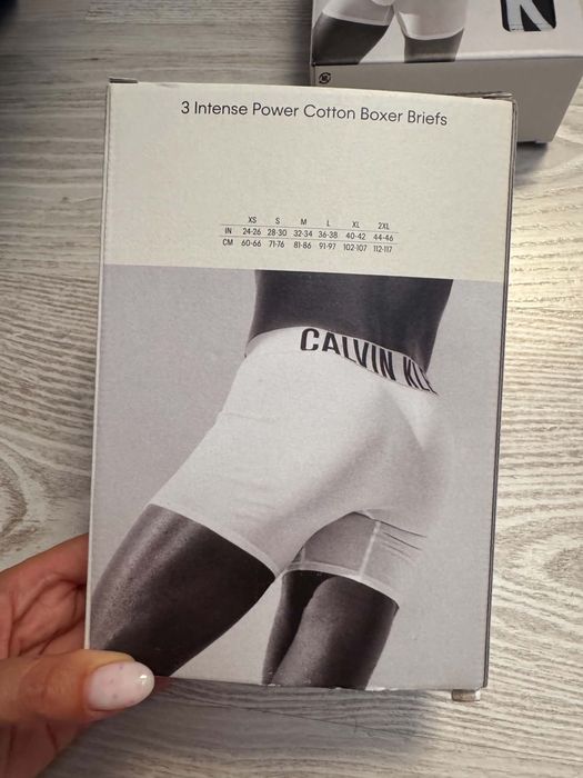 Calvin Klein Boxer Briefs XL 3 Pack