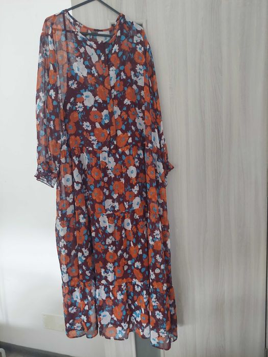 Rochie dama, din voal, marime 48-50