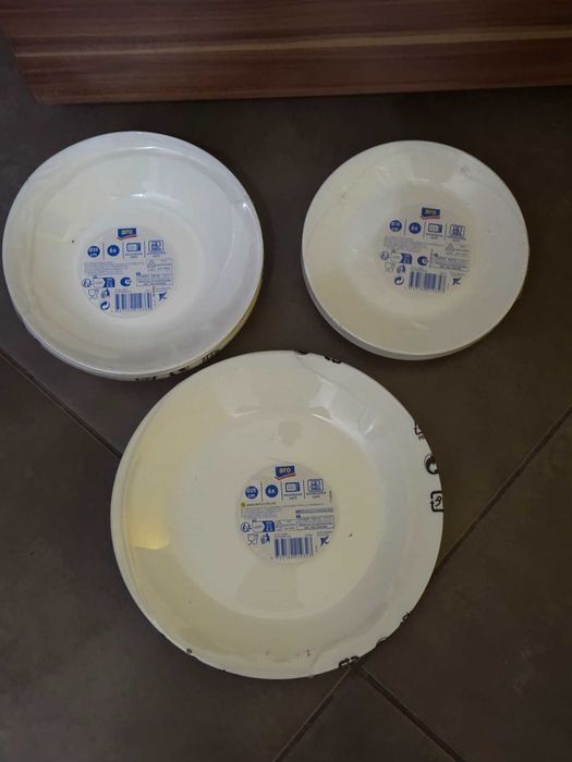 Чинии Aro - 3 комплекта х 6 броя - 25 см, 20 см и 18 см