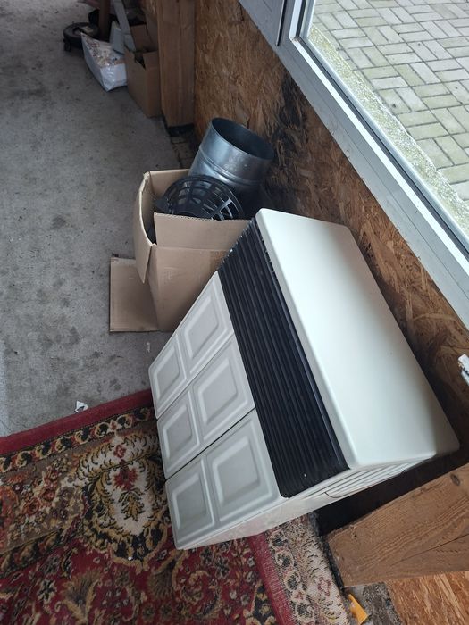 Convector pe gaz  aprospe nou