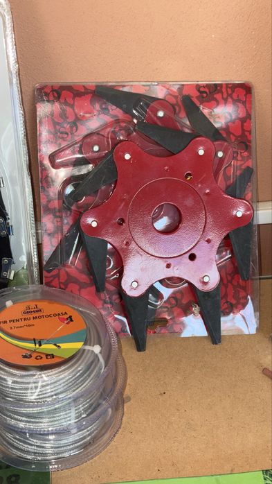 Disc motocoasa cu vidia