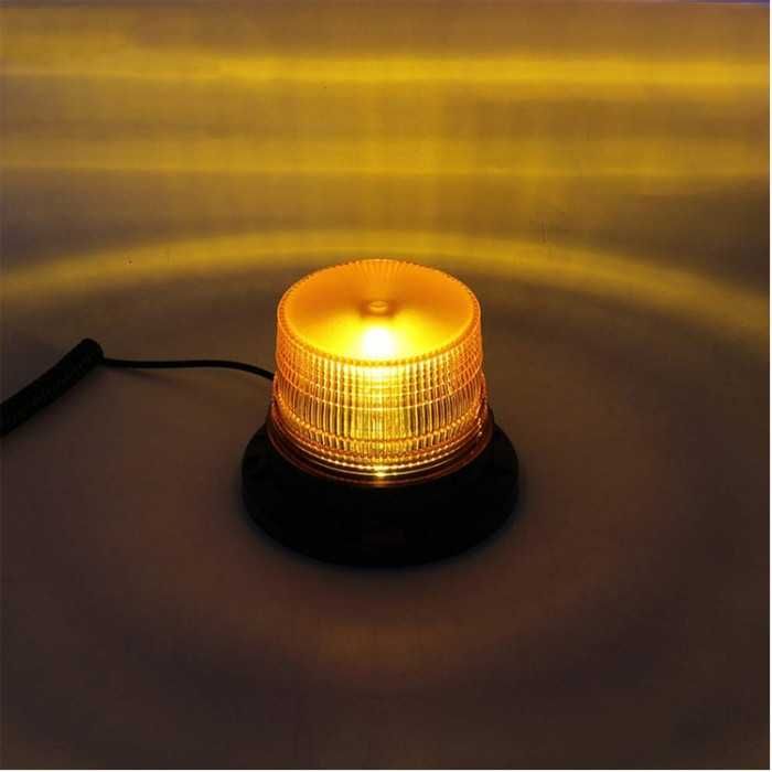 Сигнална лампа , оранжева , Диодна -12V/24V - модел 2476