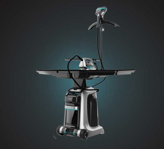 Профессиональный паровой утюг для одежды. Вертикальный, горизонтальный