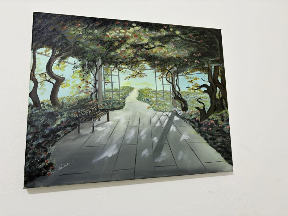 Tablou pictat manual