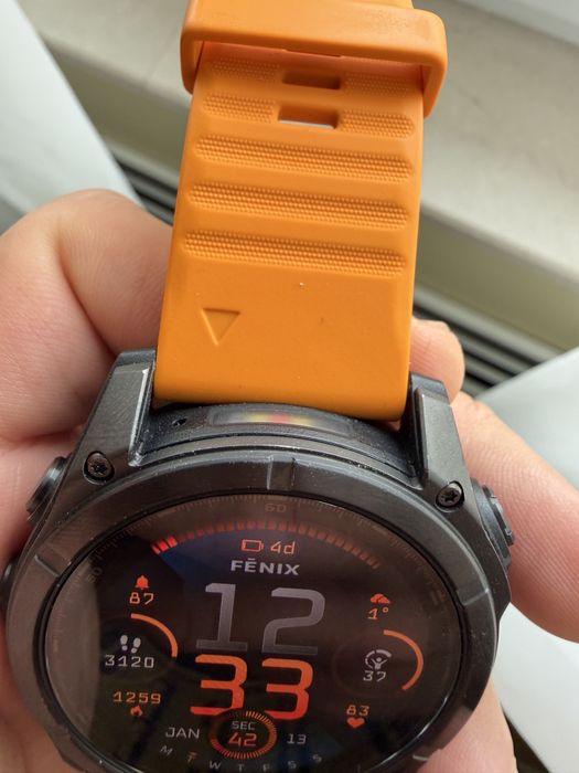 Garmin Fenix 8 Sapphire DLC  Amoled Titanium 51 mm, нов, с гаранция