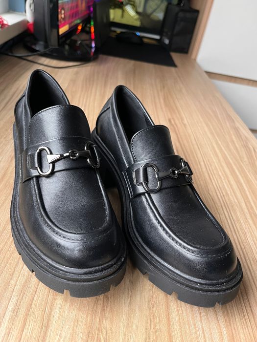 Дамски мокасини с платформа