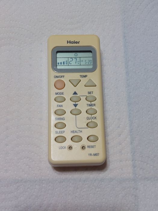 Telecomanda aer conditionat Haier model YR-M07