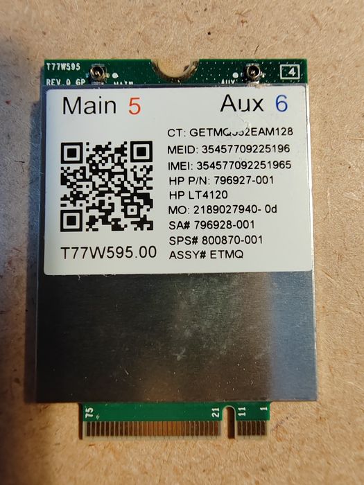 Modul 4G laptop LT4120