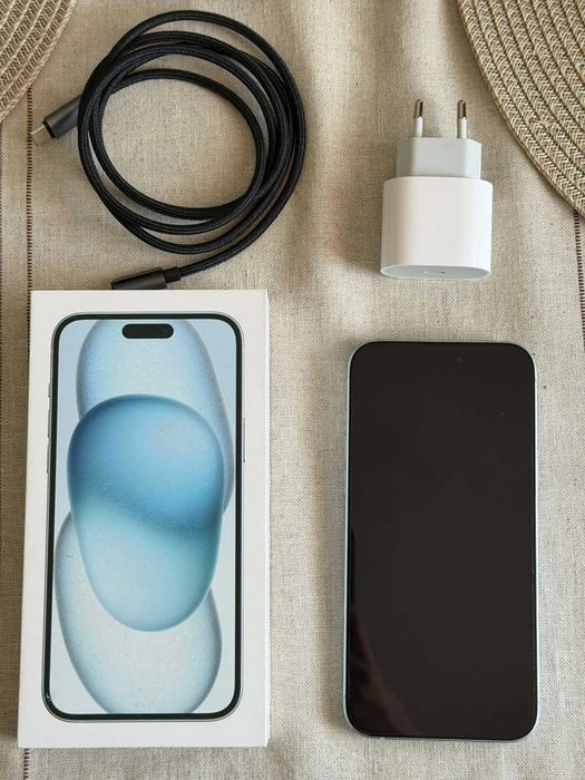 Iphone 15 plus 256gb + зарядно