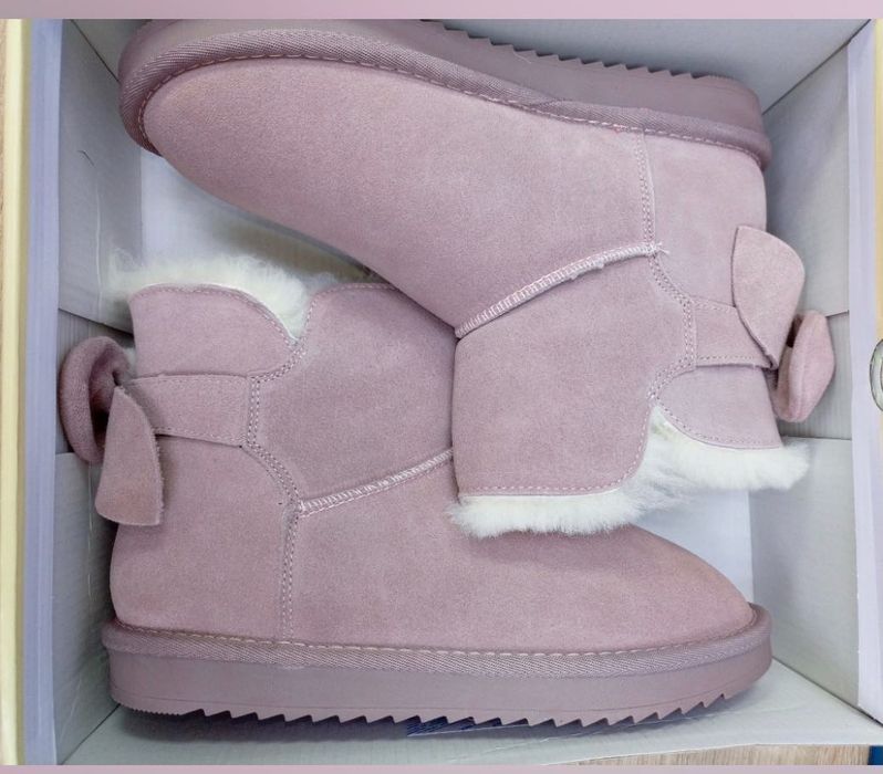 Женские  уггиНатуральная замша