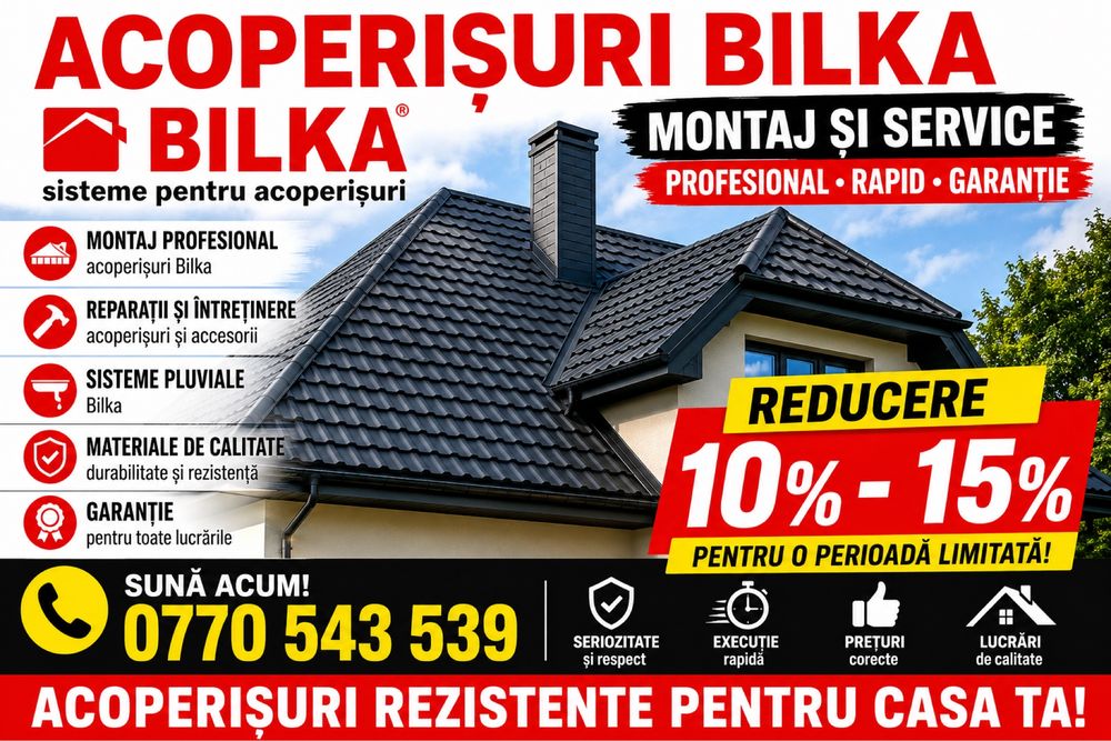 Acoperisuri bilka infiltrati acoperis